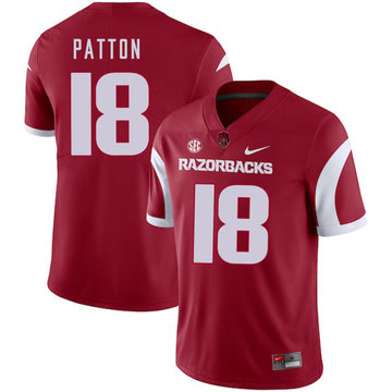 Jeremy Patton Arkansas Razorbacks red jersey