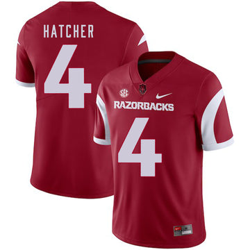 Keon Hatcher Arkansas Razorbacks red jersey