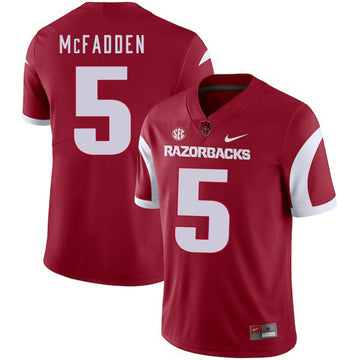 Darren McFadden Arkansas Razorbacks red jersey