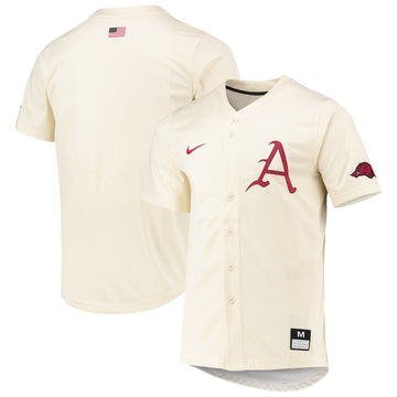 Natural Arkansas Razorbacks jersey