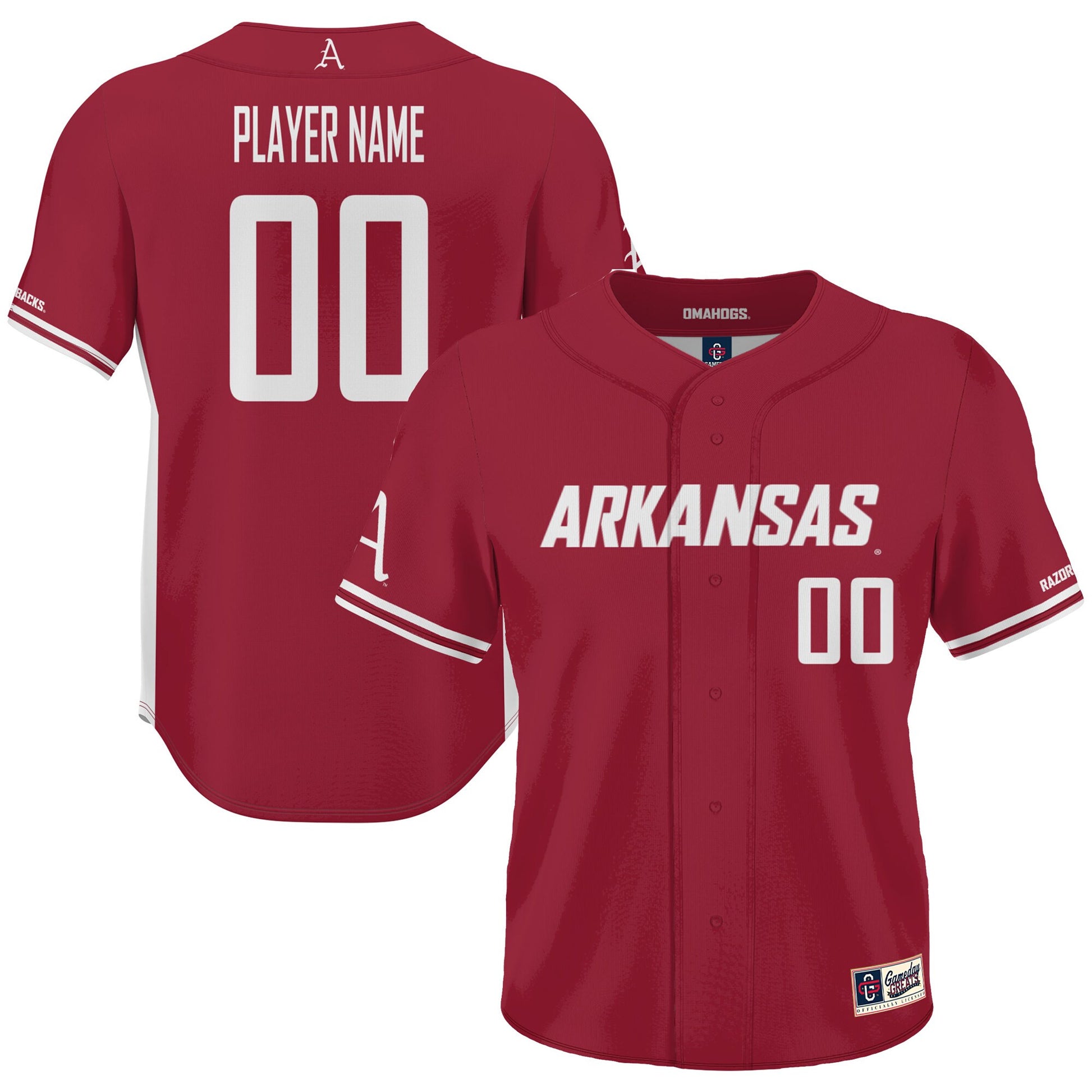 Arkansas Razorbacks jersey