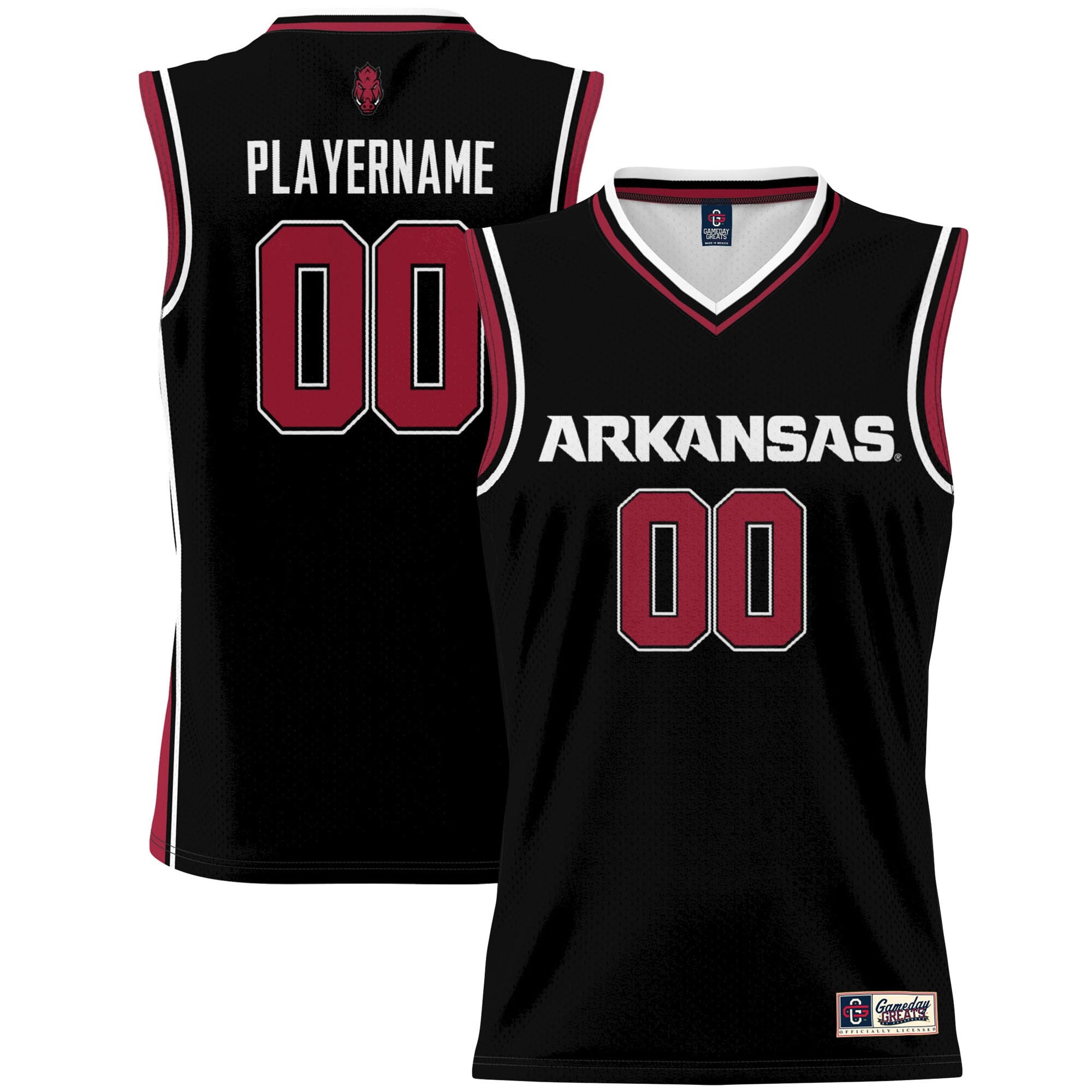 Arkansas Razorbacks black jersey