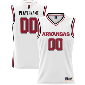 Arkansas Razorbacks white jersey