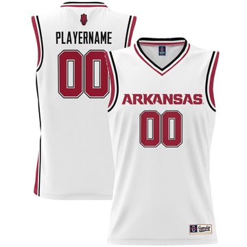 Arkansas Razorbacks white jersey