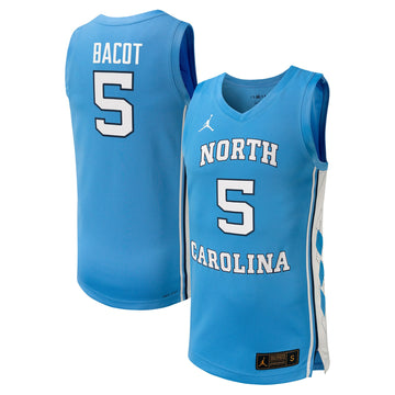 Armando Bacot Jordan Brand Carolina North Carolina Tar Heels blue jersey