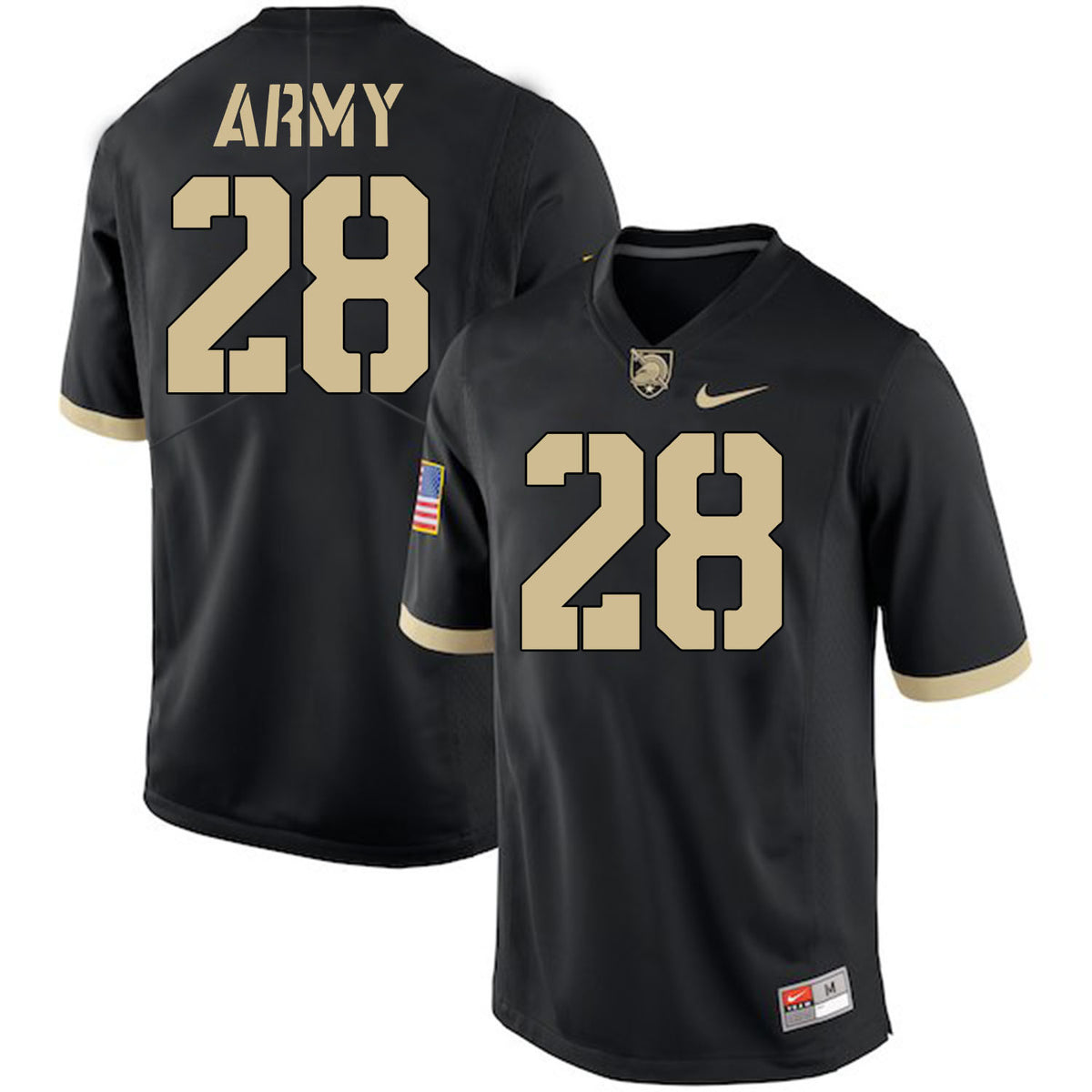 Nick Schrage Army Black Knights black jersey