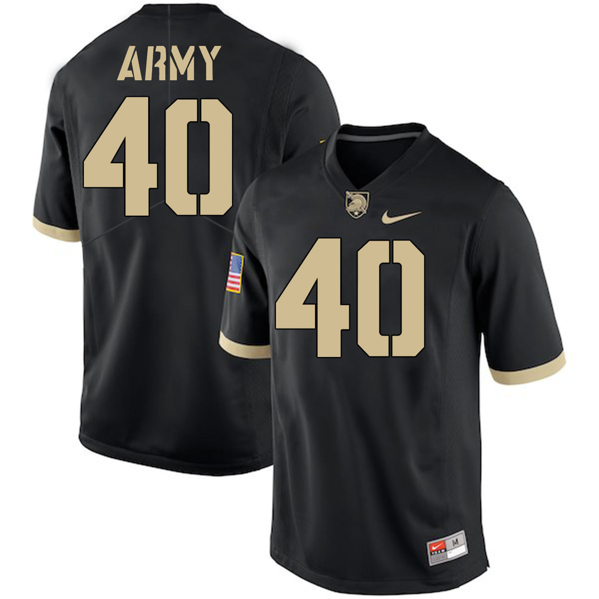 Andy Davidson Army Black Knights black jersey