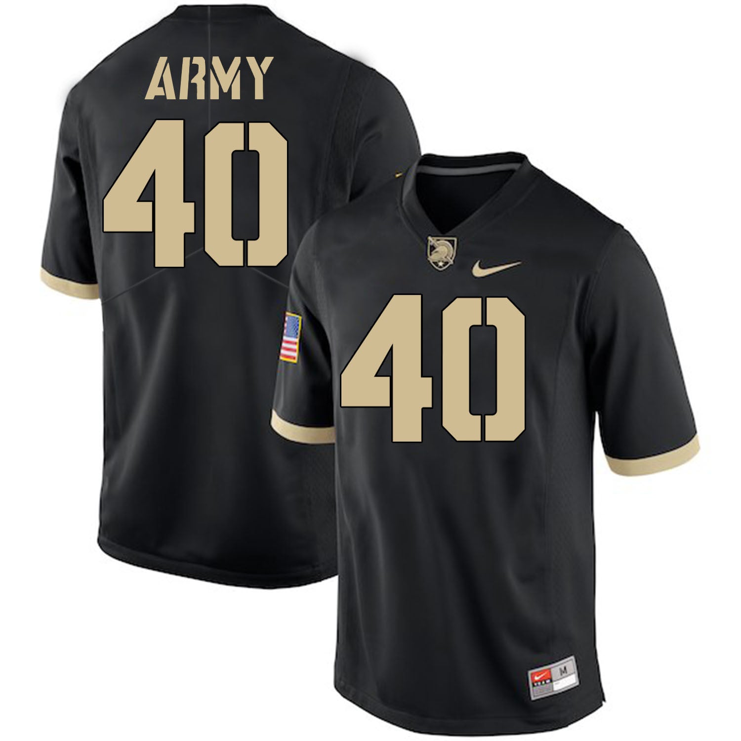 Andy Davidson Army Black Knights black jersey