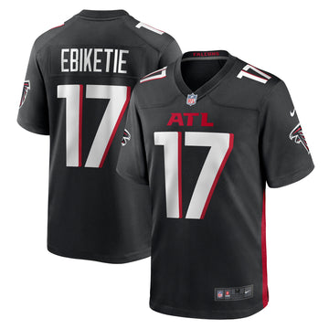 Arnold Ebiketie Atlanta Falcons black jersey