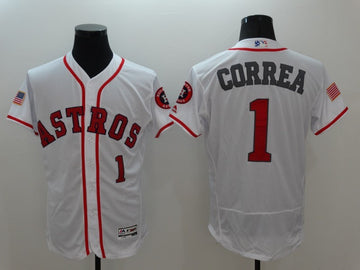 Carlos Correa Houston Astros white Fashion jersey