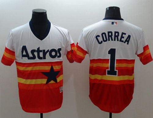 Carlos Correa Houston Astros white Authentic jersey