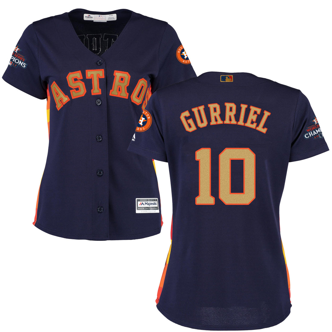 Yuli Gurriel Houston Astros navy jersey
