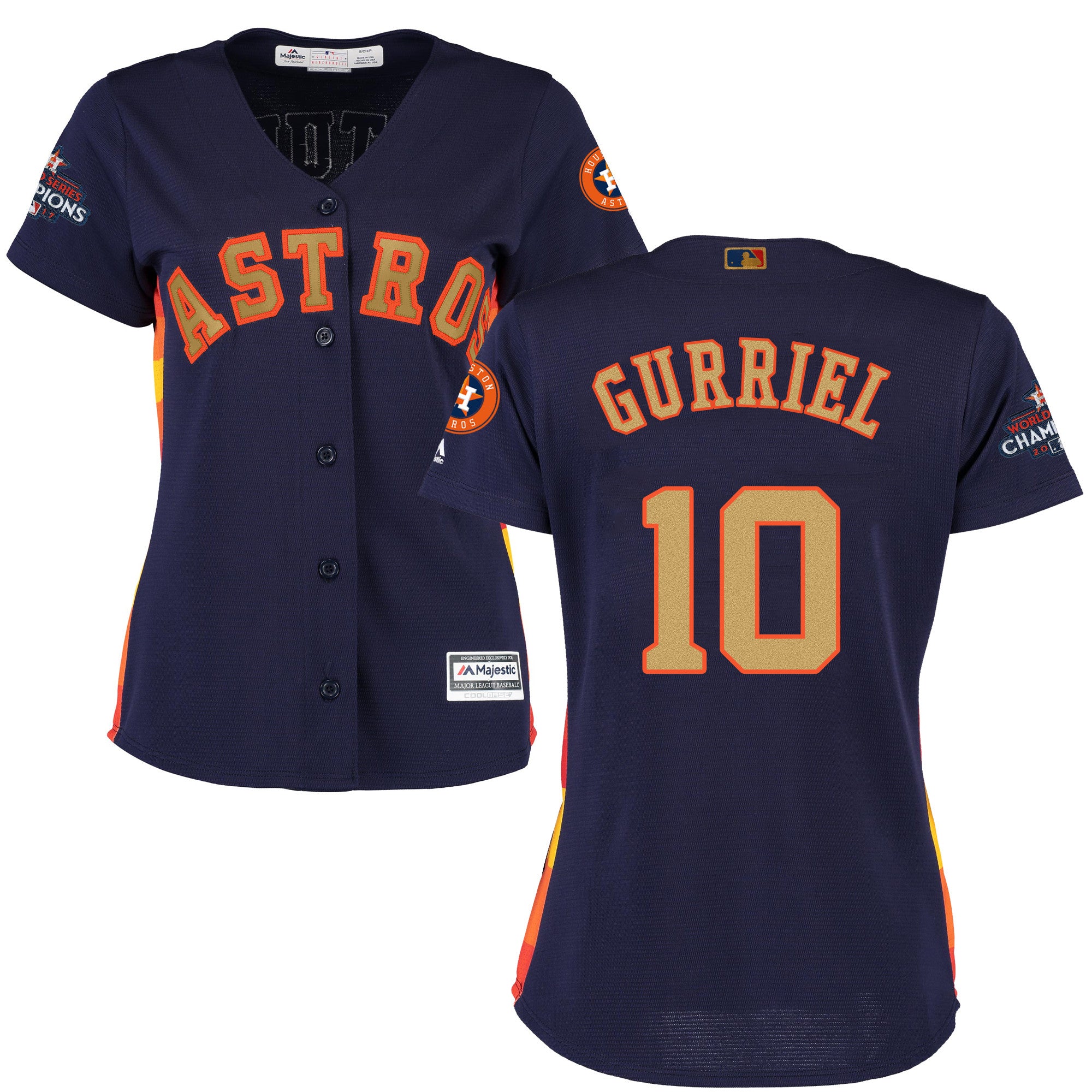 Yuli Gurriel Houston Astros navy jersey