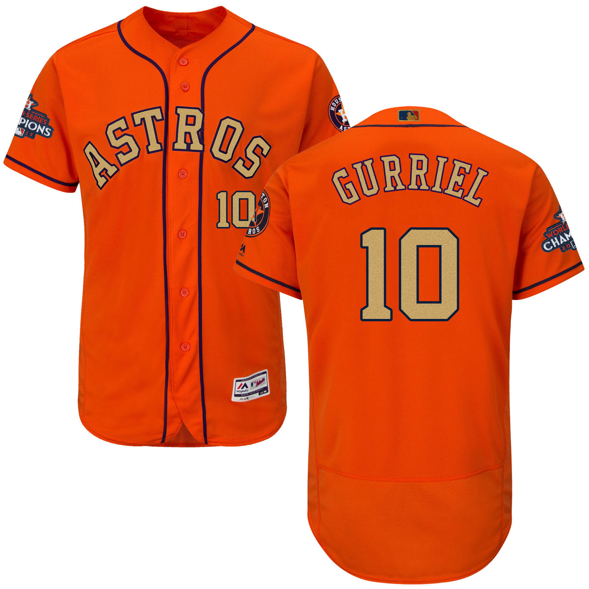 Yuli Gurriel Houston Astros orange jersey