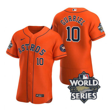 Yuli Gurriel Houston Astros orange jersey