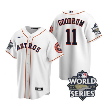 Niko Goodrum Houston Astros white jersey