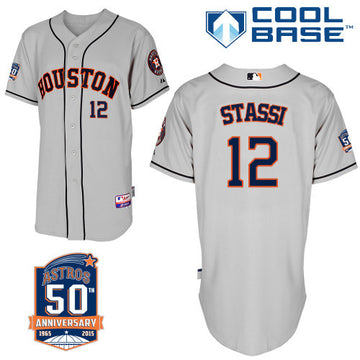 Stassi Houston Astros grey jersey