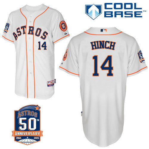 Hinch Houston Astros white jersey