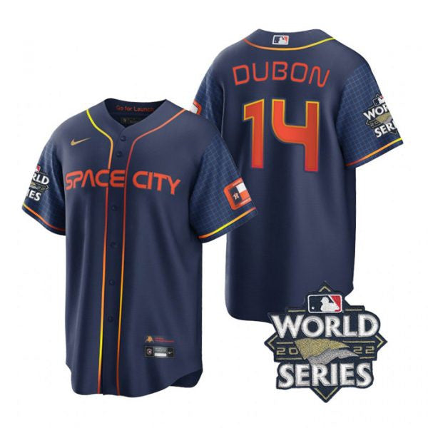 Mauricio Dubon Houston Astros navy City Connect jersey