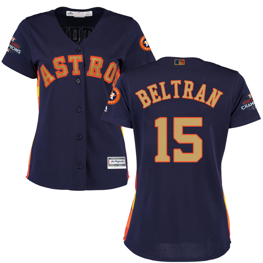 Carlos Beltran Houston Astros navy jersey