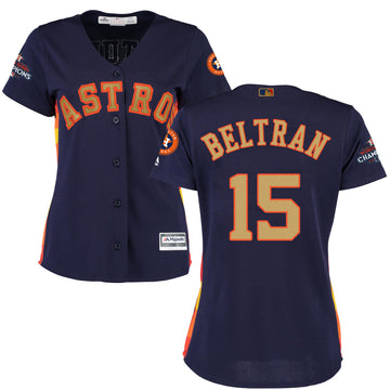 Carlos Beltran Houston Astros navy jersey