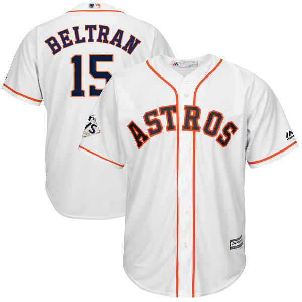 Carlos Beltran Houston Astros white jersey