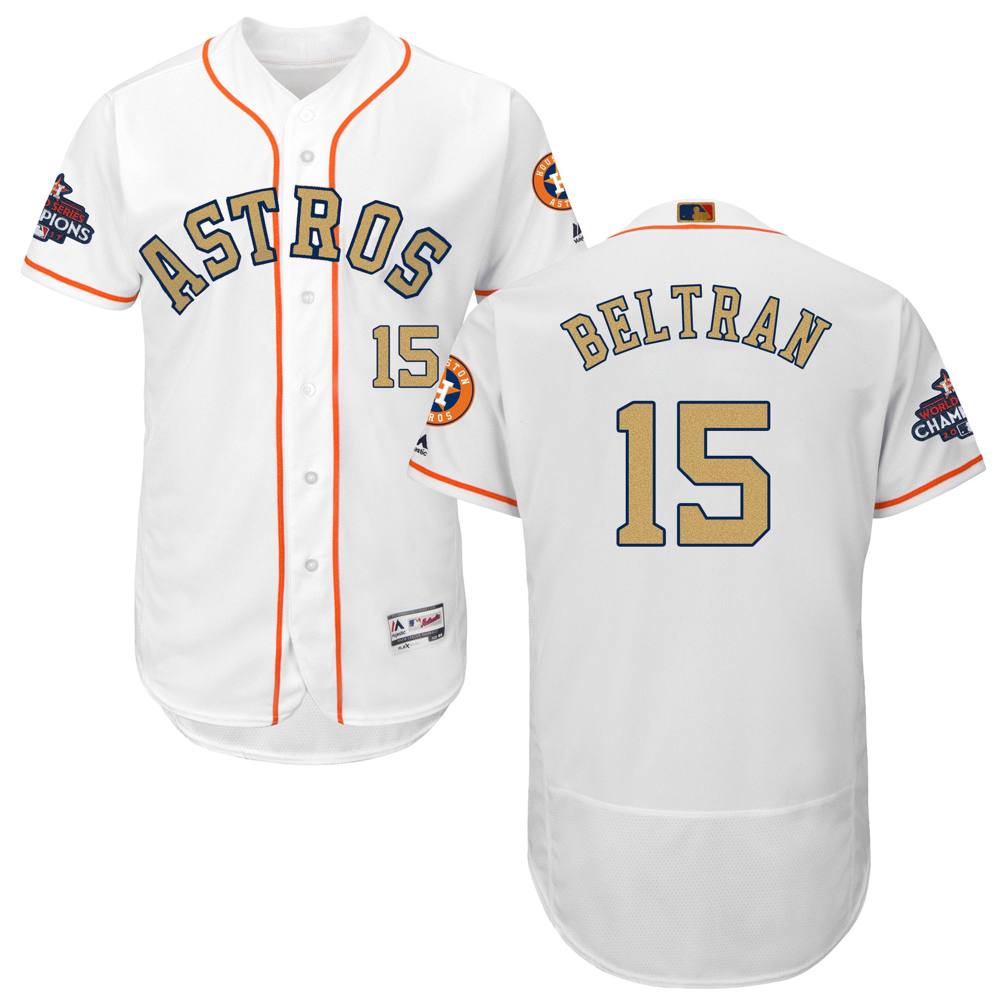 Carlos Beltran Houston Astros white jersey