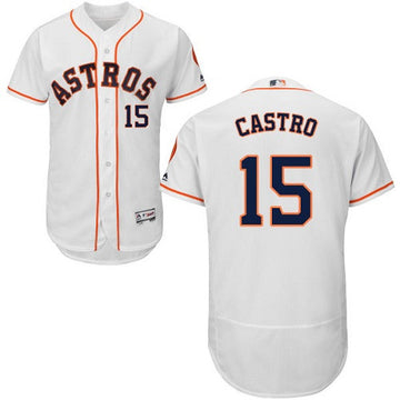 Jason Castro Houston Astros white jersey