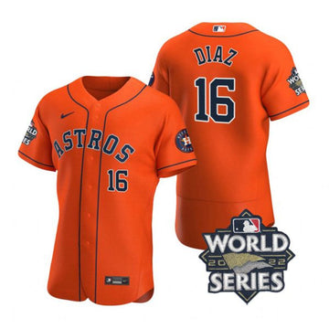 Aledmys Diaz Houston Astros orange jersey