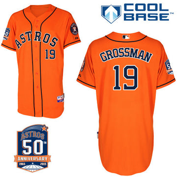Grossman Houston Astros orange jersey
