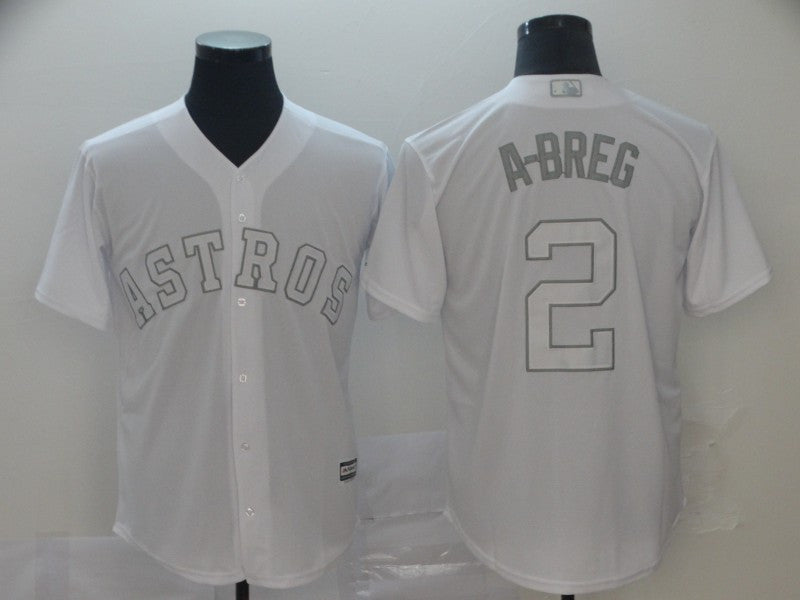 Alex Bregman A-Breg Houston Astros white jersey