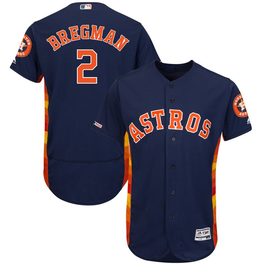 Alex Bregman Houston Astros navy jersey