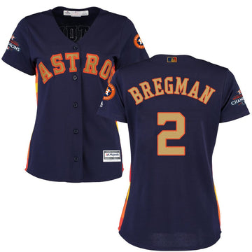 Alex Bregman Houston Astros navy jersey