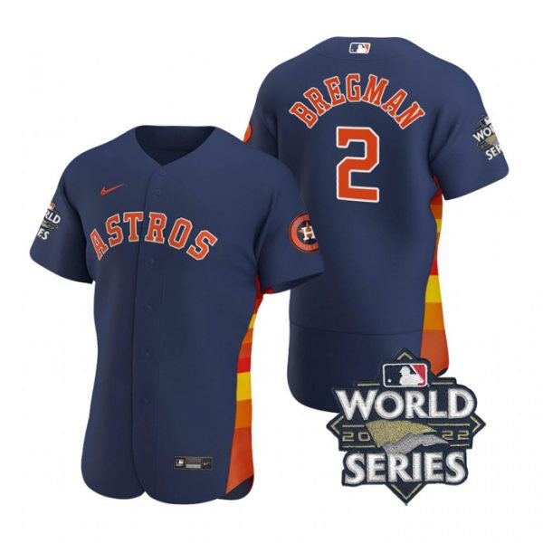 Alex Bregman Houston Astros navy jersey