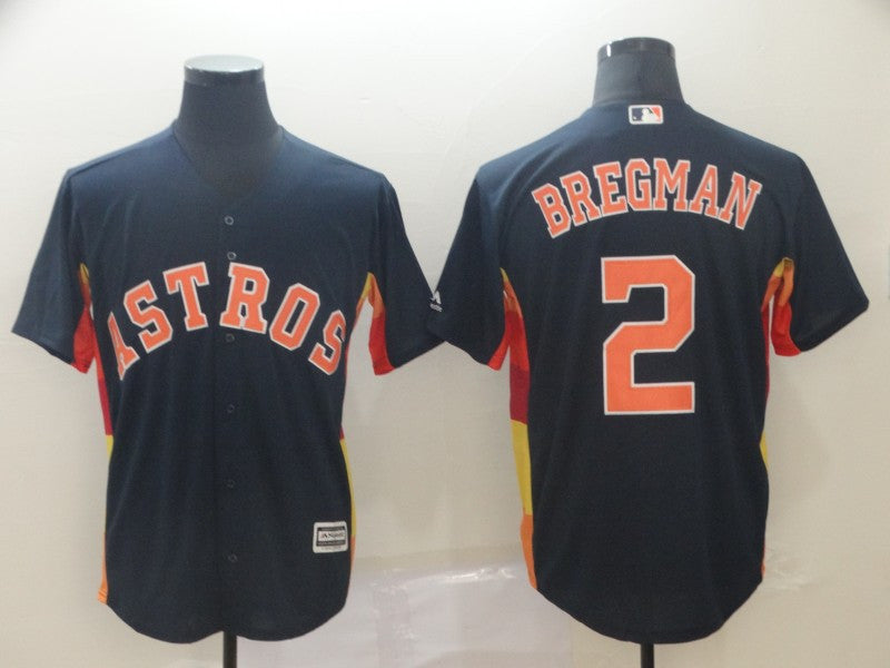 Alex Bregman Houston Astros navy jersey