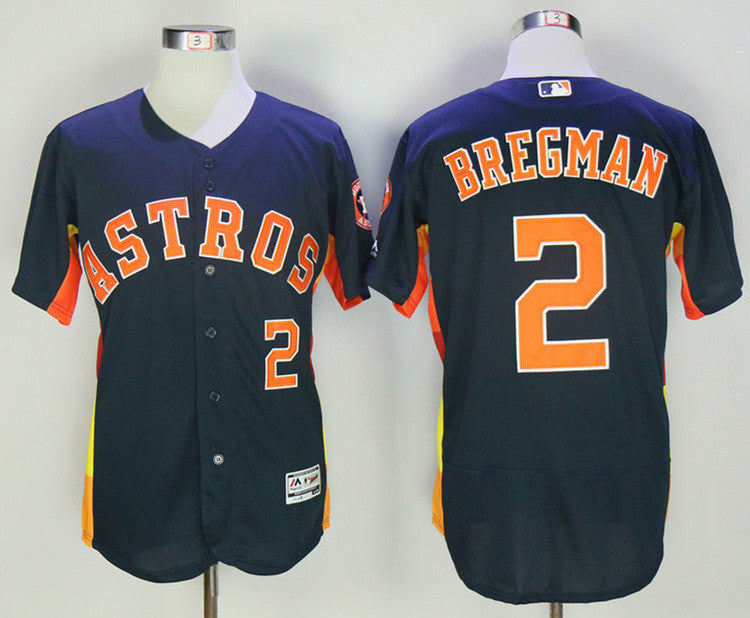 Alex Bregman Houston Astros navy jersey