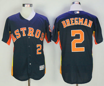 Alex Bregman Houston Astros navy jersey