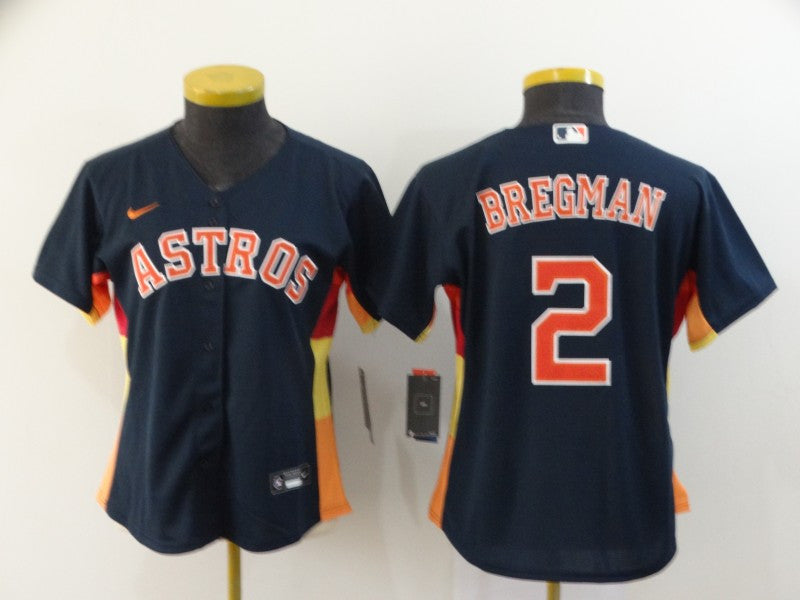 Alex Bregman Houston Astros navy jersey