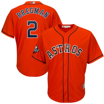 Alex Bregman Houston Astros orange jersey