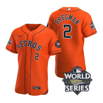 Alex Bregman Houston Astros orange jersey
