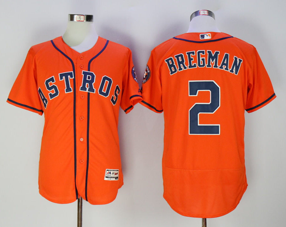 Alex Bregman Houston Astros orange jersey
