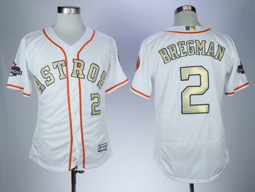 Alex Bregman Houston Astros white jersey