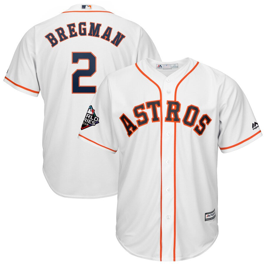 Alex Bregman Houston Astros white jersey