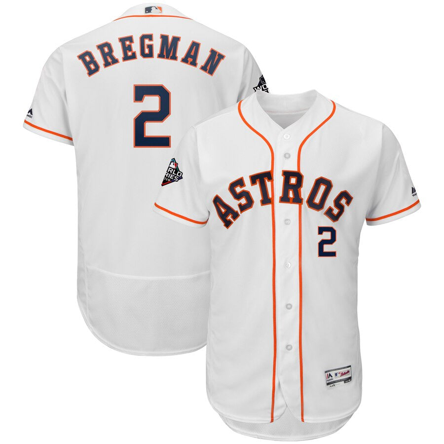 Alex Bregman Houston Astros white jersey