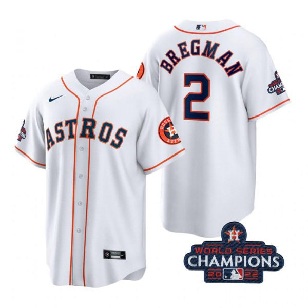 Alex Bregman Houston Astros white jersey