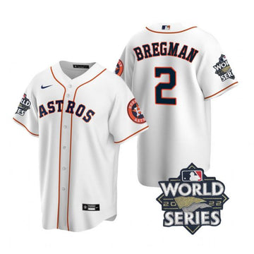 Alex Bregman Houston Astros white jersey