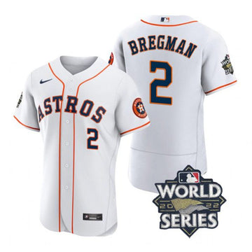 Alex Bregman Houston Astros white jersey