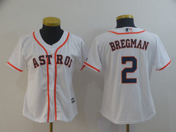 Alex Bregman Houston Astros white jersey