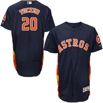 Preston Tucker Houston Astros navy jersey