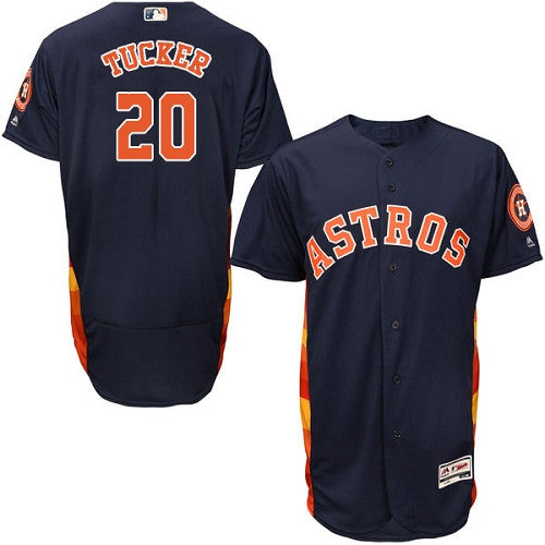 Preston Tucker Houston Astros navy jersey